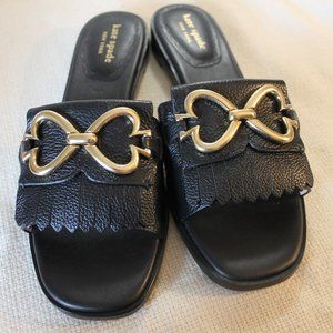 Kate Spade Full Leather Sandals Mini Tumble Nappa
